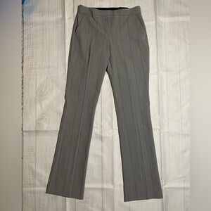 NWT Express Columnist Gray Pinstripe Dress Pants. Size 2.